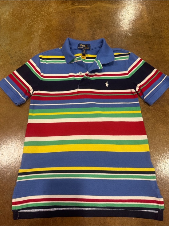 Polo Ralph Lauren Other - Polo by Ralph Lauren🏇Boys Striped Polo Shirt Size 8